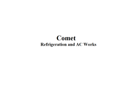 Comet Refrigeration and AC Works